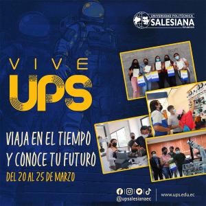 Afiche promocional del Seminarios de Actualización Académica: Vive UPS 2023
